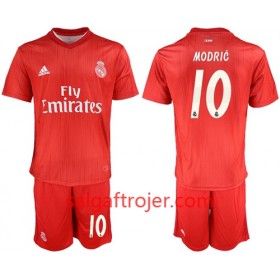 Real Madrid Fodboldtrøjer Modric 10 Børn 3. sæt 2018/19 Kort ærmer